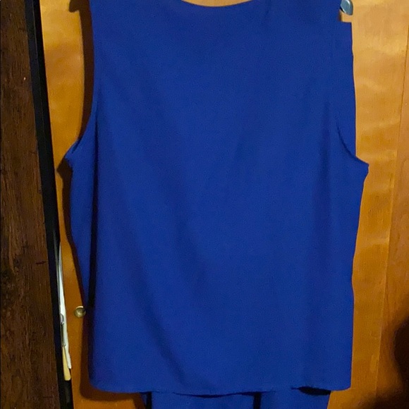 3 Peice Royal Blue Blazer Skirt - Picture 2 of 4
